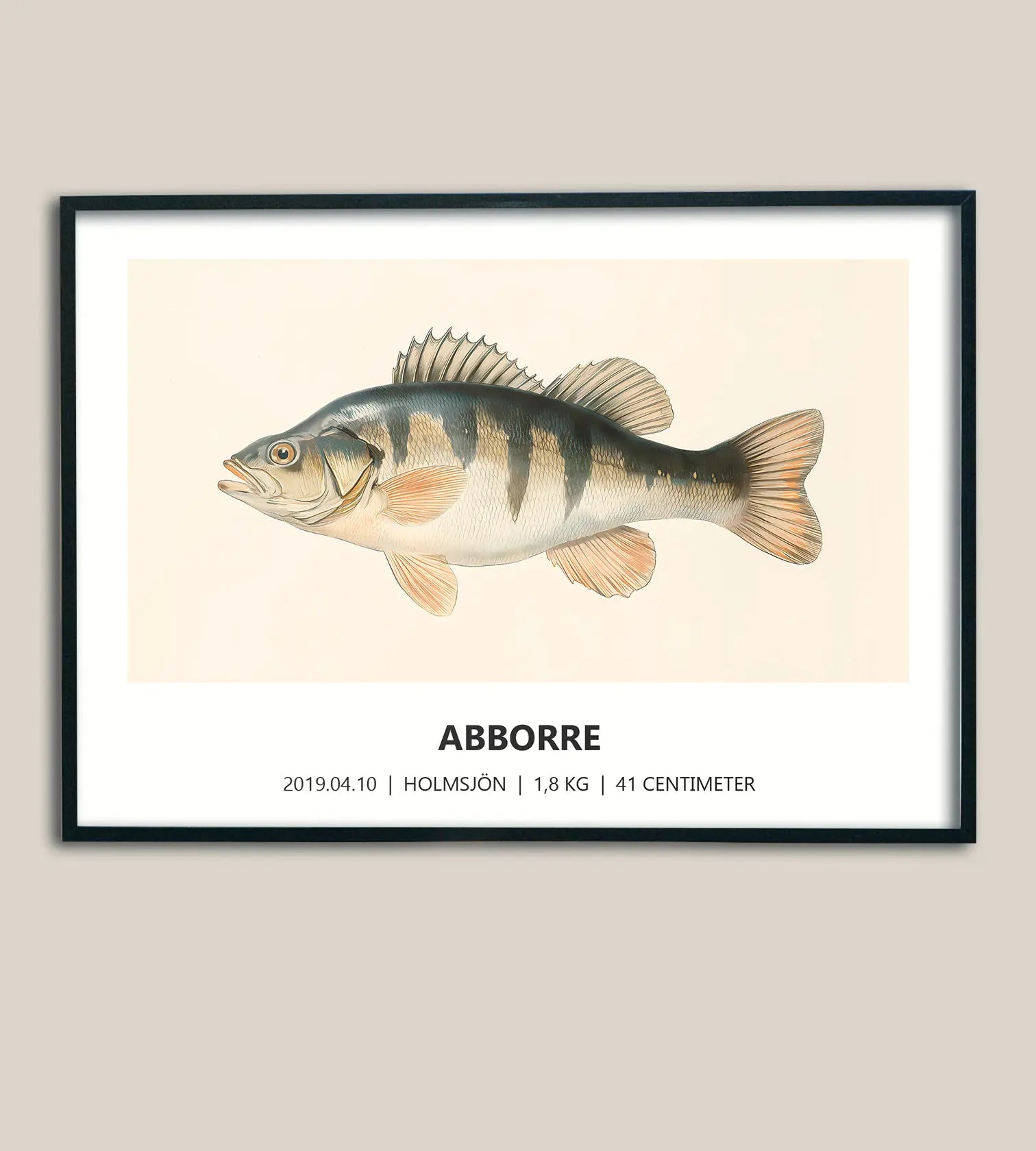 Abborreposter – Jordnära färger