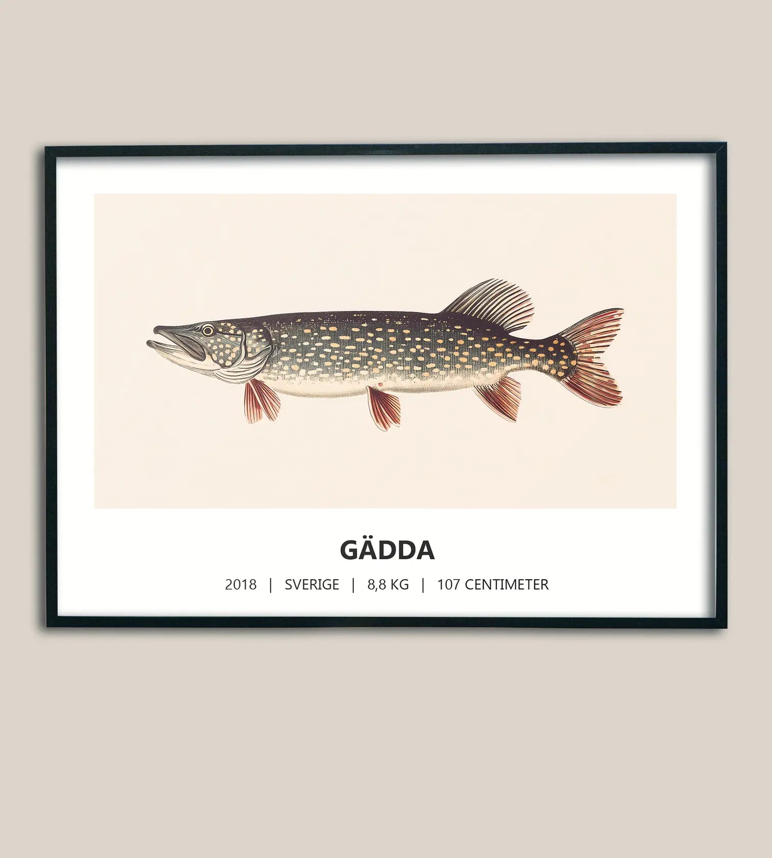 Gäddposter – Jordnära färger