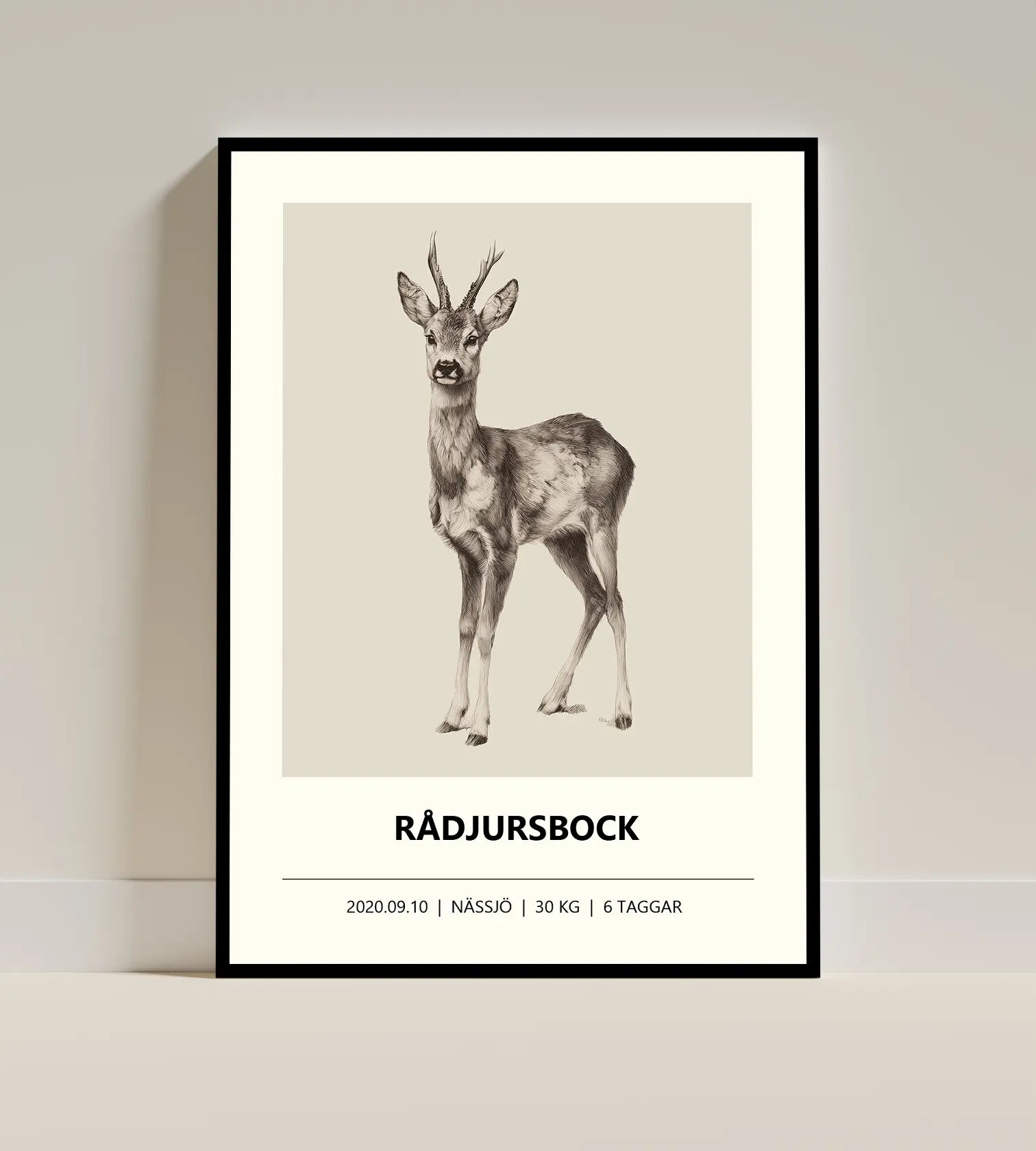Rådjursposter - Naturstil