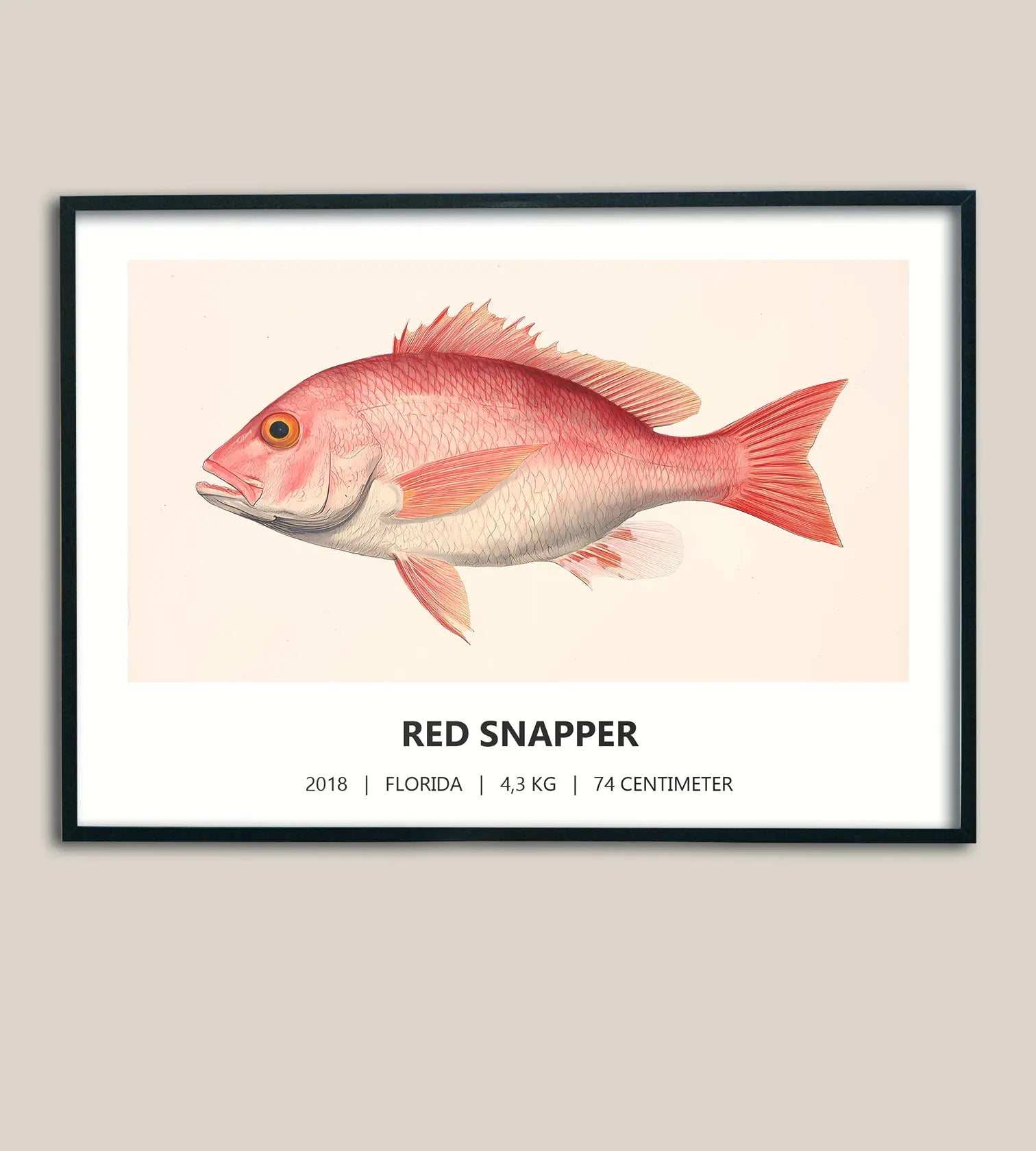 Red snapper – Jordnära färger